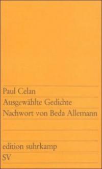 Ausgewählte Gedichte - Paul Celan