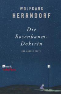 Die Rosenbaum-Doktrin - Wolfgang Herrndorf