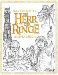Das offizielle »Der Herr der Ringe«-Ausmalbuch - J. R. R. Tolkien, Warner Warner, N. Caven