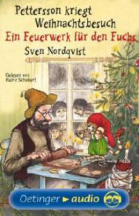Pettersson kriegt Weihnachtsbesuch; Ein Feuerwerk für den Fuchs, 1 Cassette - Sven Nordqvist