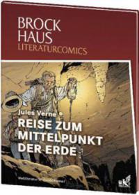 Brockhaus Literaturcomics Reise zum Mittelpunkt der Erde - Jules Verne