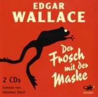 Der Frosch mit der Maske, 2 Audio-CDs - Edgar Wallace