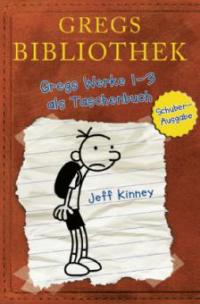 Gregs Bibliothek - Gregs Werke 1 bis 3 als Taschenbuch - Jeff Kinney
