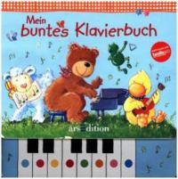 Mein buntes Klavierbuch, m. Klaviertastatur - 