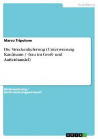 Die Streckenlieferung (Unterweisung Kaufmann / -frau im Groß- und Außenhandel) - Marco Tripolone