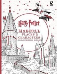 Harry Potter Magical Places & Characters Colouring Book - Joanne K. Rowling