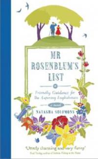 Mr. Rosenblum's List. Wie Mr. Rosenblum in England sein Glück fand, englische Ausgabe - Natasha Solomons