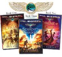 Rick Riordan's the Kane Chronicles (Bundle): The Red Pyramid, the Throne of Fire, the Serpent's Shadow - Rick Riordan