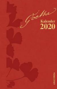 Goethe Kalender 2020 - Johann Wolfgang von Goethe