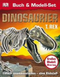 Dinosaurier T-Rex, Buch & Modell-Set - 