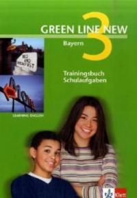 Green Line New 3. Trainingsbuch Schulaufgaben, Heft mit Audio-CD. Bayern - 