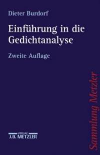 Einführung in die Gedichtanalyse - Dieter Burdorf