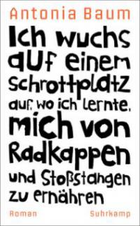 Ich wuchs auf einem Schrottplatz auf, wo ich lernte, mich von Radkappen und Stoßstangen zu ernähren - Antonia Baum