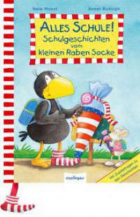 Der kleine Rabe Socke: Alles Schule! Schulgeschichten vom kleinen Raben Socke. Geschenkausgabe - Nele Moost