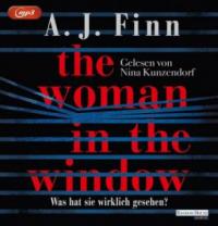 The Woman in the Window - Was hat sie wirklich gesehen?, 2 MP3-CDs - A. J. Finn