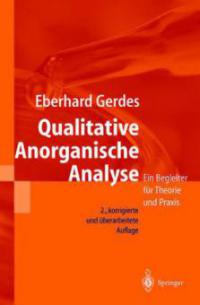 Qualitative Anorganische Analyse - Eberhard Gerdes