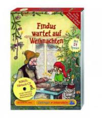 Findus wartet auf Weihnachten, 1 CD-ROM. Pettersson kriegt Weihnachtsbesuch, 1 Audio-CD - Sven Nordqvist