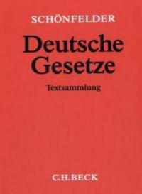 Schönfelder Deutsche Gesetze, Grundwerk ohne Fortsetzung - 