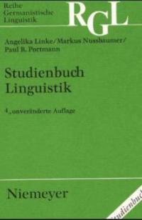 Studienbuch Linguistik - Angelika Linke, Markus Nussbaumer, Paul R. Portmann