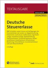 Deutsche Steuererlasse 2014/2015 - 