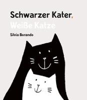 Schwarzer Kater, Weiße Katze - Silvia Borando