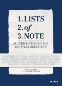 Lists of Note - 