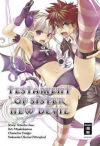Testament of Sister New Devil 08 - Tetsuto Uesu, Nekosuke Okuma, Miyakokasiwa