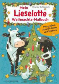 Mein Lieselotte Weihnachts-Malbuch - Alexander Steffensmeier