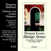 Blutige Steine, 8 Audio-CDs - Donna Leon