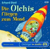 Die Olchis fliegen zum Mond, 2 Audio-CDs - Erhard Dietl