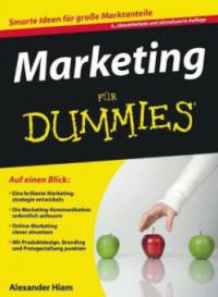 Marketing für Dummies - Alexander Hiam