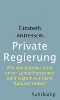 Private Regierung - Elizabeth Anderson