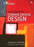 Implementing Domain-Driven Design - Vaughn Vernon