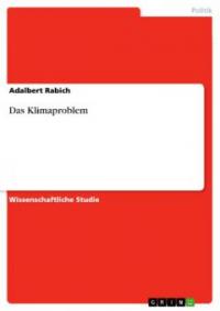 Das Klimaproblem - Adalbert Rabich