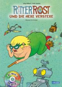 Ritter Rost und die Hexe Verstexe, m. Audio-CD - Jörg Hilbert, Felix Janosa