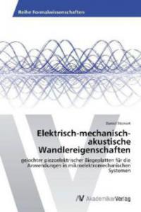 Elektrisch-mechanisch-akustische Wandlereigenschaften - Daniel Steinert