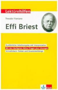 Lektürehilfen Theodor Fontane "Effi Briest" - Theodor Fontane