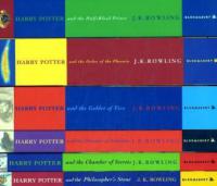 Harry Potter, English edition, 6 Vols. - Joanne K. Rowling