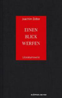 Einen Blick werfen - Joachim Zelter
