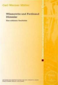 Wilamowitz und Ferdinand Dümmler - Carl W. Müller