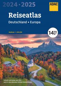 ADAC Reiseatlas 2024/2025 Deutschland 1:200.000, Europa 1:4,5 Mio. - 