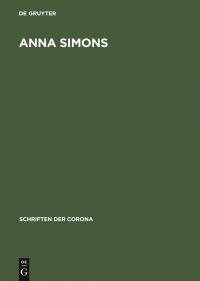 Anna Simons - 