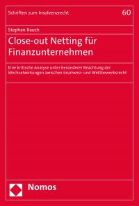 Close-out Netting für Finanzunternehmen - 