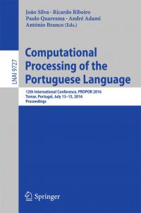 Computational Processing of the Portuguese Language - 