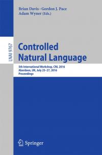 Controlled Natural Language - 