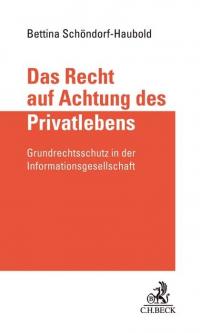 Das Recht auf Achtung des Privatlebens - 