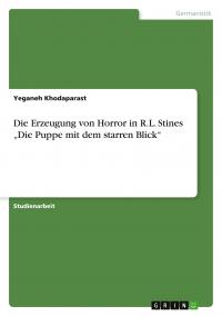 Die Erzeugung von Horror in R.L. Stines "Die Puppe mit dem starren Blick" - 