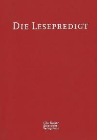 Die Lesepredigt. Eine Handreichung. Loseblattausgabe. (Ed. Chr. Kaiser) / Die Lesepredigt Ringordner - 