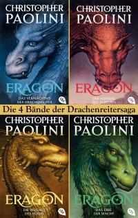 Eragon Band 1-4: Das Vermächtnis der Drachenreiter / Der Auftrag des Ältesten / Die Weisheit des Feuers / Das Erbe der Macht (4in1-Bundle) - 