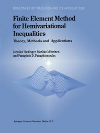 Finite Element Method for Hemivariational Inequalities - 